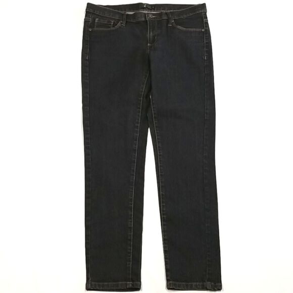 🎁5/$25 G21 Jeans Women's Size 11 Black Washed 5 Pocket Button Zipper Closure - Picture 1 of 7